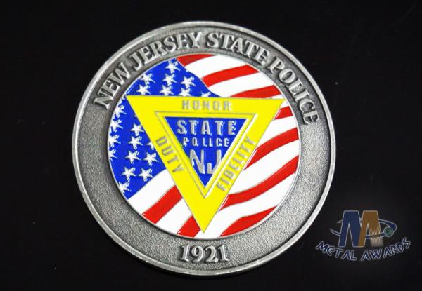 The United States Flag Challenge Coins , Modern Commemorative Coins OEM Available