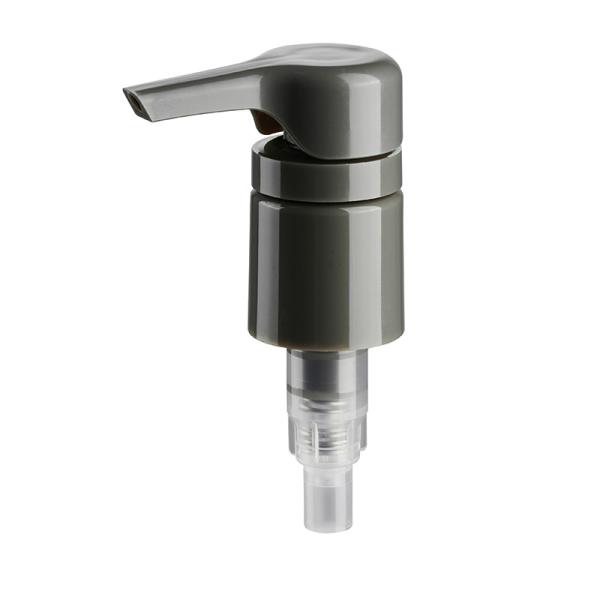 R3 28mm Lotion Pump Black Ribbed 28mm