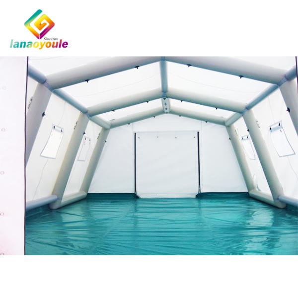 Waterproof Inflatable Outdoor Tent , Inflatable Hospital Tent Customized Size