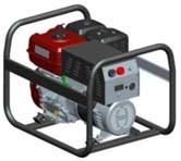 gerador civil do soldador da gasolina 200A/soldador portátil do Muttahida Majlis-E-Amal com a C.A. 5.0Kw potência de saída