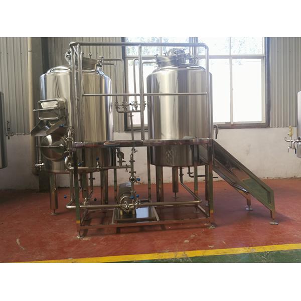 300L Capacity SS304 Beer Brewing System CE ISO Semi Automatical Control