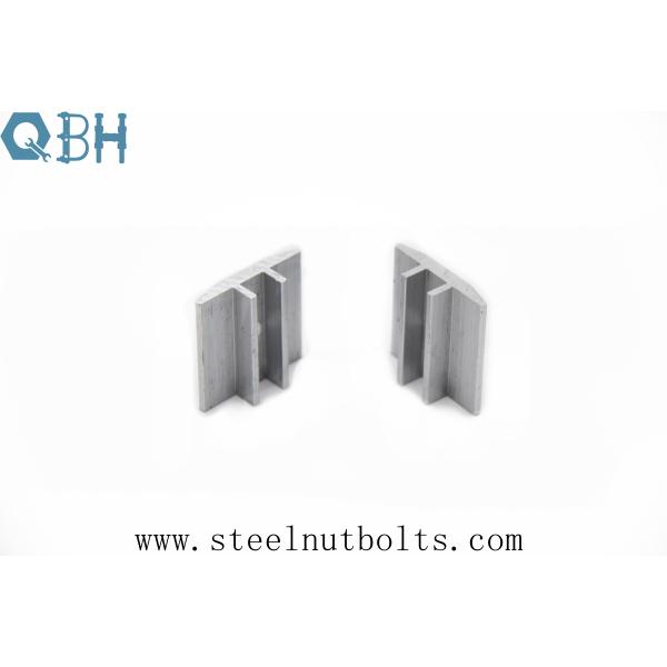 Bride moyenne de anodisation de 6005-T5 solides solubles 304 en aluminium pour le champ photovoltaïque