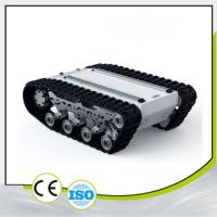 Chasis de vehículos UGV multifuncionales impulsados por una cadena de tanques para cruzar obstáculos al aire libre
