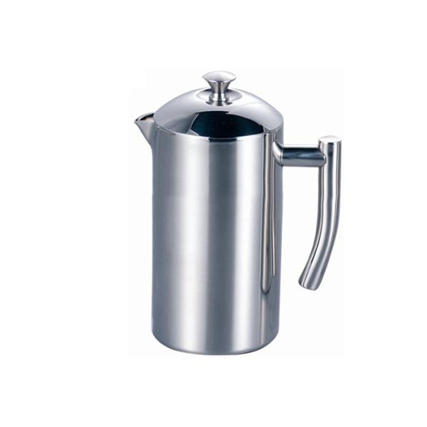 Large Stainless Steel Metal French Coffee Press Coffee Maker Double Wall 7 Cup 8 Cup