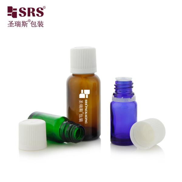 5ml 10ml 15ml 30ml 50ml 100ml 18/415 Child Proof Cap Glass Essential Oil Roller Ball Bottle