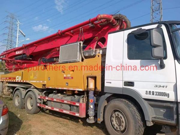 12000*2550*4000 mm Machine à béton usagée 49 mètres Équipement de mélange à pompe à béton