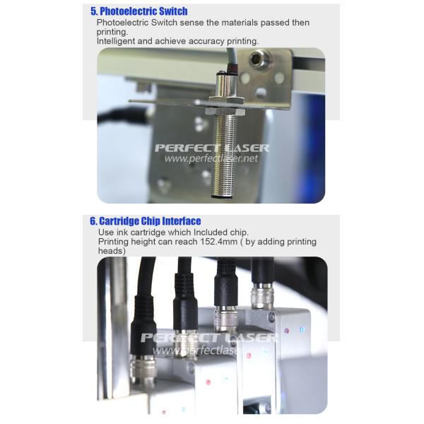 Impressora de codificação a jato de tinta industrial multifuncional, máquina de impressão de código de barras 120m/min