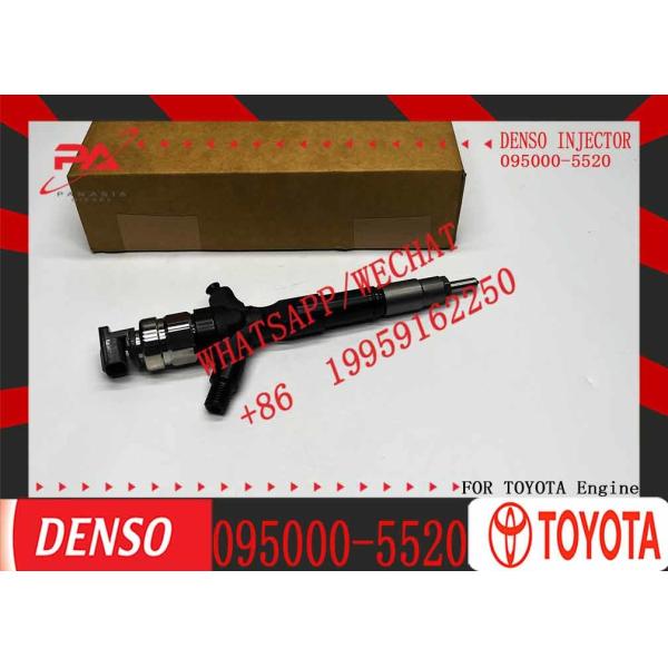  2KD New Diesel Common Rail Fuel Injector 095000-5520 Nozzle Injector 095000 5520 0950005520 for Toyota Hilux