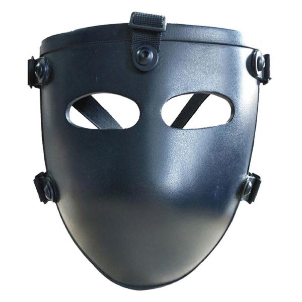 NIJ IIIA Bulletproof Face Mask Full Face PE Aramid For Safety Protection