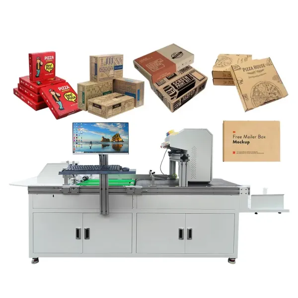 Automation Single Pass Inject Printer for Carton Box Cardboard Paper Bag Cup