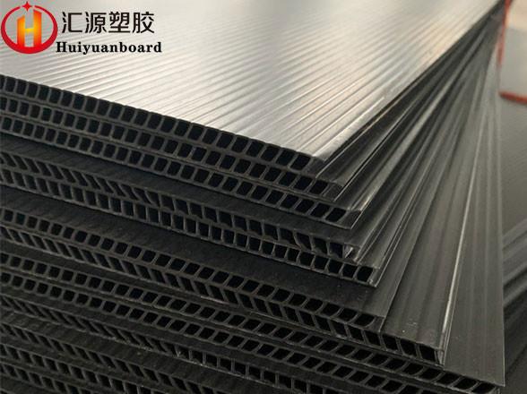 Shockproof Moisture Proof Black 2mm Coroplast Sheets 4x8