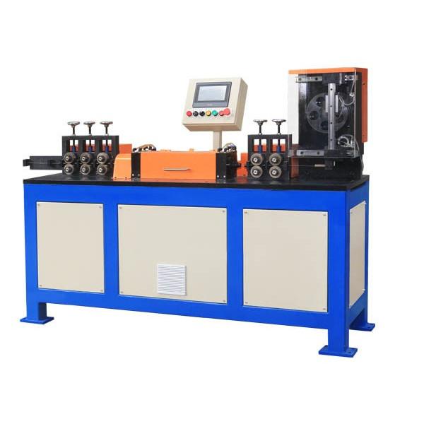 Operação do tela táctil da máquina do Straightener e do cortador do tubo de ROHS 1500W