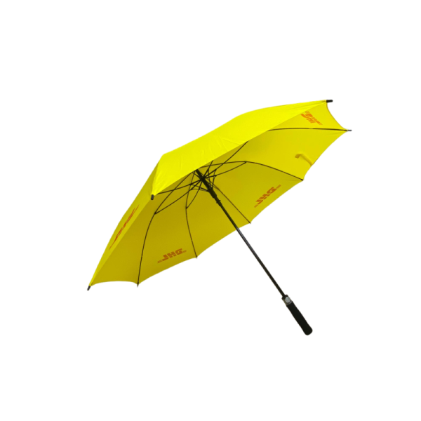190T Pongee Fabric Golf Umbrellas Featuring Metal and Fiberglass Ribs Customized Design Ideal for Golf Courses and Marketing