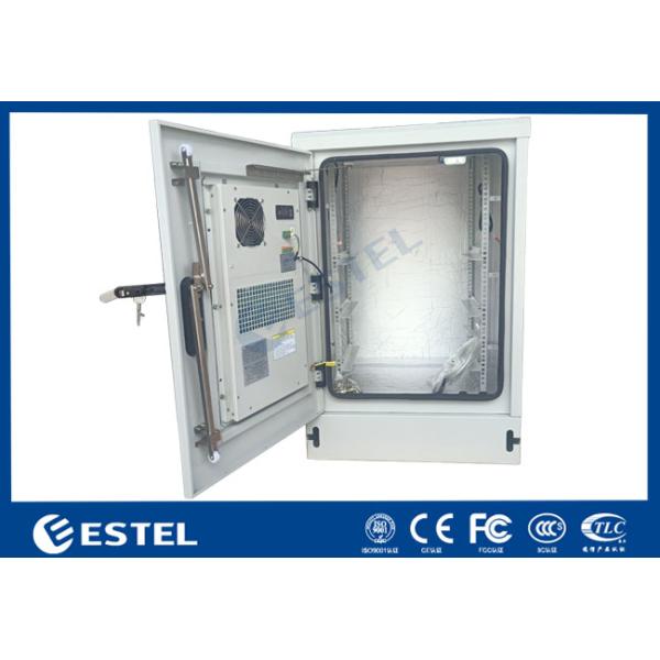 16U Внешний электрический корпус Одностенная оцинкованная сталь Одна входная дверь