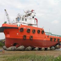 Rubber Boat Recovery Airbags / Marine Air Bags Wear Resistant