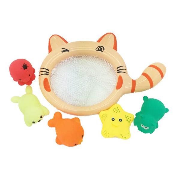 Soft Bath Toys For 9 Month Old , Easy To Operate Educational Bath Toys Toddlers