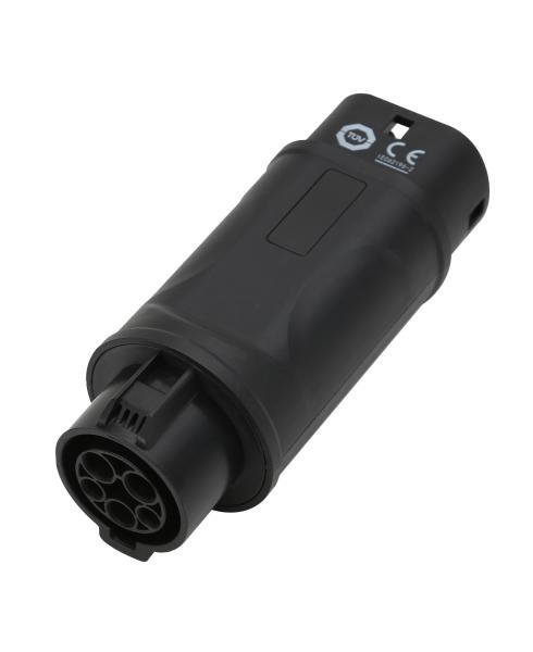 32A 7kW 22kW Tipo 2 para GB/T EV Converter de Carregamento EVSE Adaptador