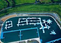 jeux de flottement gonflables de parc aquatique de bâche de PVC de 0.9mm pour la piscine d'hôtel