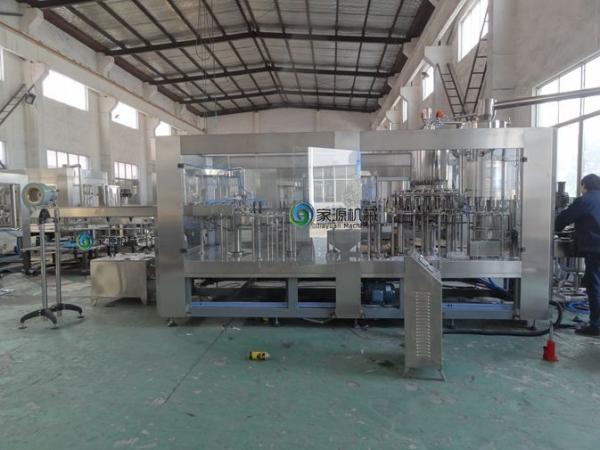 6000BPH Juice Filling Plant , 2000ml Water Bottle Filling Machinery