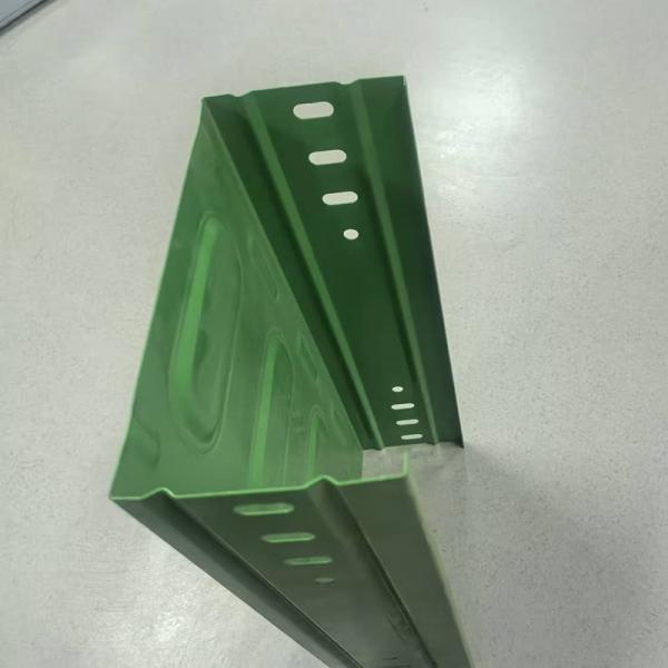 Heavy Duty Reinforced Electrical Offshore Cable Tray Trough System 100mm
