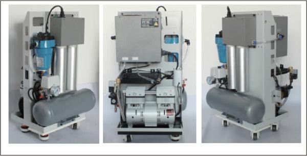 1kw Oil Free Dental Compressor 24L AC50P Portable Medical Air Compressor