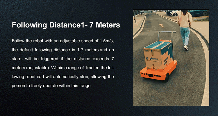 High-Efficiency Cost-Effective Warehouse Cargo Trolley Autonomous Vehicle Robot Delivery