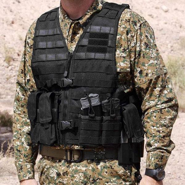 жилет ткани нейлона 500Д ЧИСТЫЙ военный тактический для безопасности