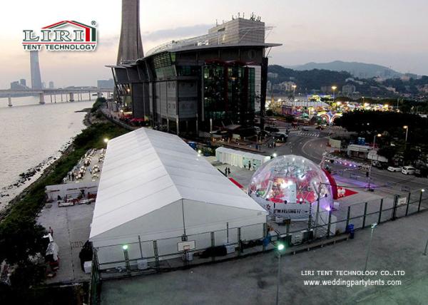Aluminum White Event Party Ceremony Luxury Wedding Tents For 1000 People