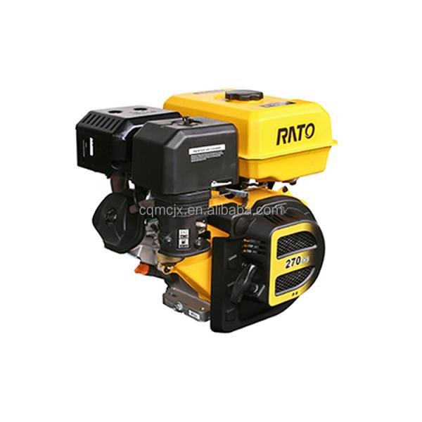 270cc Displacement Gasoline Engine Assembly Single Cylinder Horizontal Shaft Power Engine
