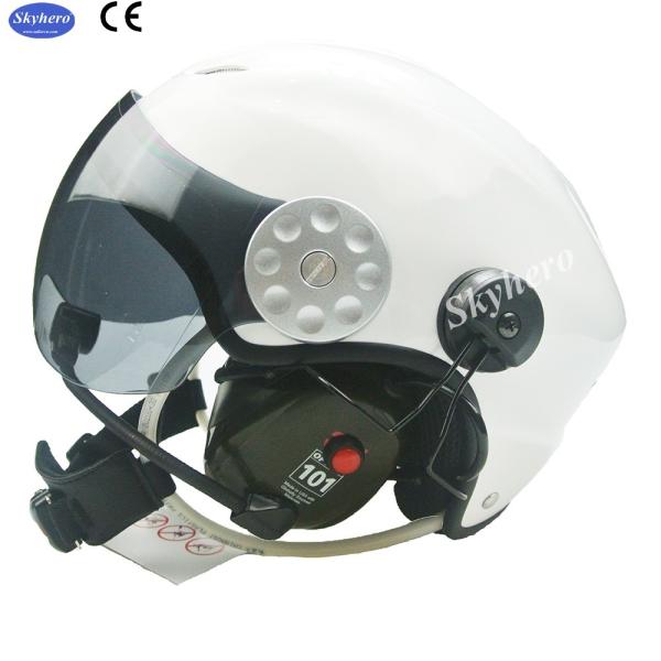 En 966 Standard Powered Paragliding Helmet  Noise Cancel Paramotor Helmet Color Red Black White Blue Paramotor