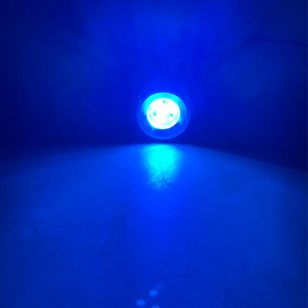 27W Drain Plug Green RGB Led Marine Underwater Lights 316L Stainless Steel