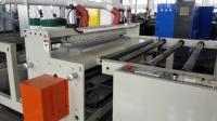 máquina plástica da telha de telhado 200kw, linha de produção extrusora da telha do plástico do parafuso do gêmeo