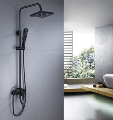 2 Handle Tub And Shower Faucet Hand Shower Combo Kit 1.8GPM