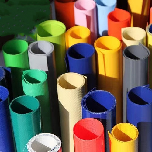 Цветная виниловая покрытая ткань У двора водонепроницаемая брезент ПВХ тканеная ткань В палатках на открытом воздухе