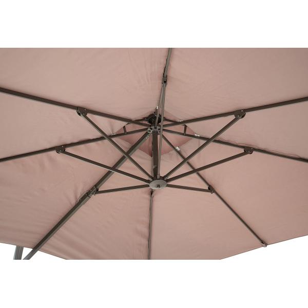 Double Top Patio Umbrella Garden Parasol Waterproof Canopy AJUNION W300xD300xH260cm