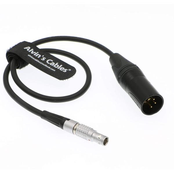 Neutrik XLR 4 Pin Male to 2 Pin Male Cable For Teradek Bolt Pro 2000 ARRI