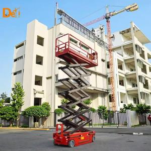 Used Movable Hydraulic Lifting Platform 8m-16m Portable Scissor Lift Platform 3