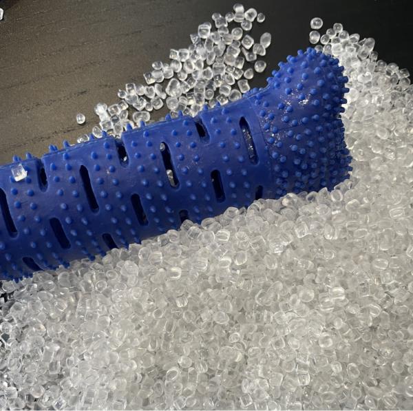 Tear Resistance Non-Toxic TPE Granules Blowing Process TPR Raw Material for Customizable Dog Toys 10A-95A
