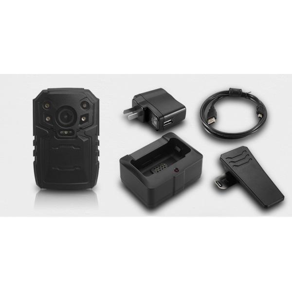 A câmera Wearable da polícia de alta resolução, cara impermeável da câmera do corpo detecta