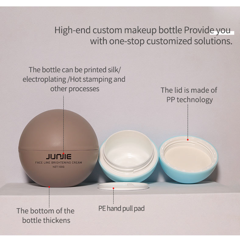 Custom All PP 200g 100g 50g Macaron Cream Jar with Matte Finish for Body Lotion, Face Body Scrub Butter Container Jar Hair Mask