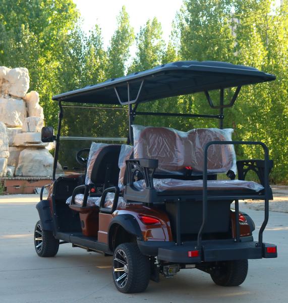 Buggy Off Road Carrinho de Golf Elétrico de 4 rodas 6 Passageiros 3.5kw 60V 100Ah Bateria de Ácido de Chumbo