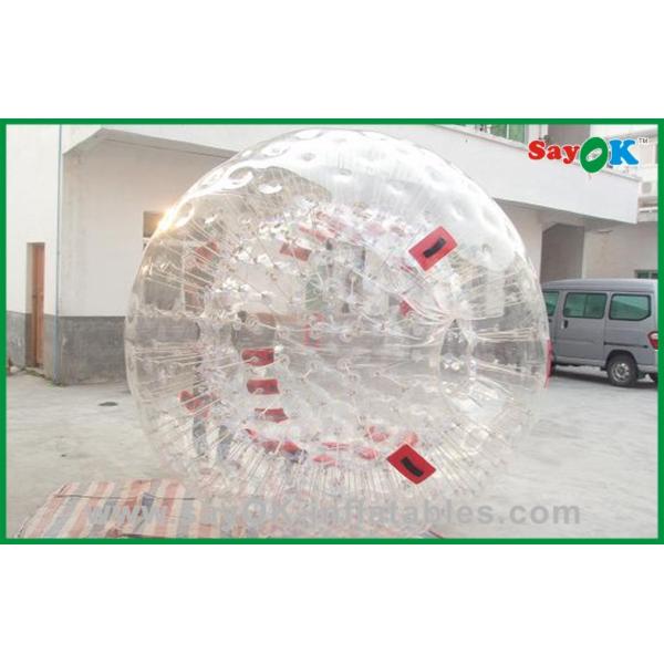 Раздувные командные игры для шарика Zorb гигантского пузыря взрослых 0.7mm TPU раздувного/раздувных игр спорт