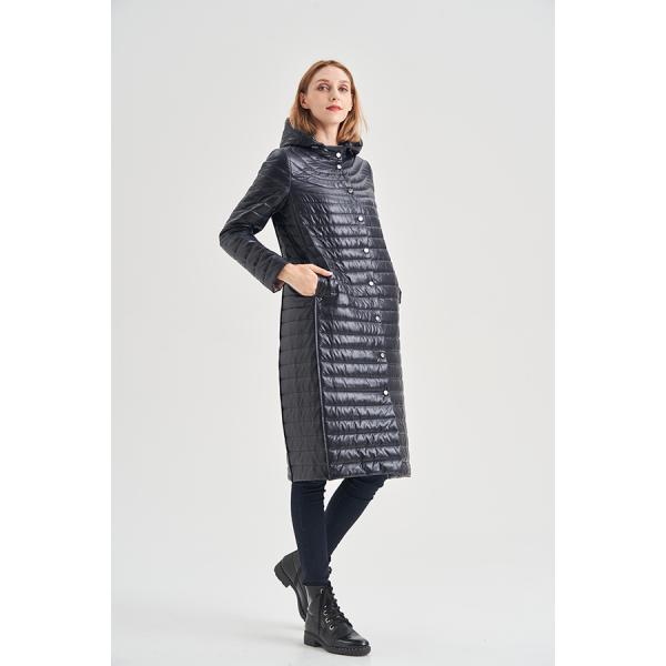 Sell Well New Type FODARLLOY Ladies warm hooded cotton-padded clothes slim long down winter jackets women coats