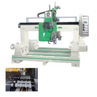 máquina de corte de pedra do CNC de 1500mm para balaústres do mármore do granito de 4 partes