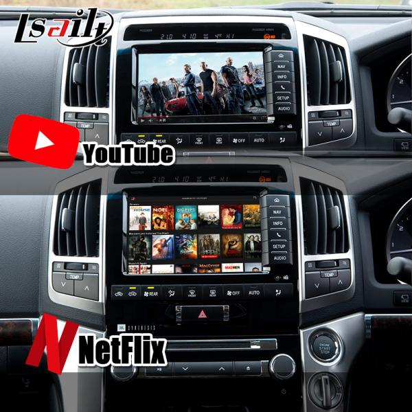 OEM Android Upgrade Module for Land Cruiser 2013-2021 Wireless CarPlay Kit Integration YouTube, Google Map, Android Auto