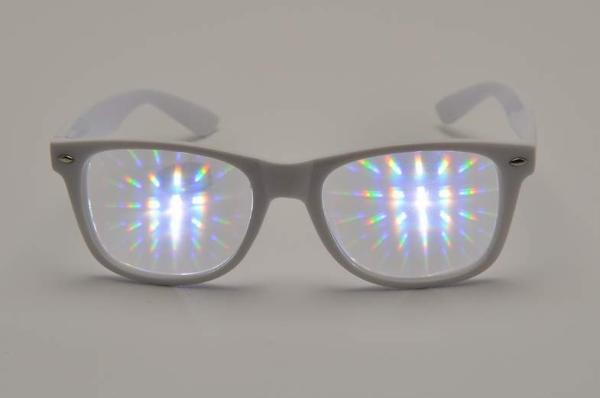 Light Shows Plastic 3D Fireworks Glasses Thicken Lens CE FCC RoHS