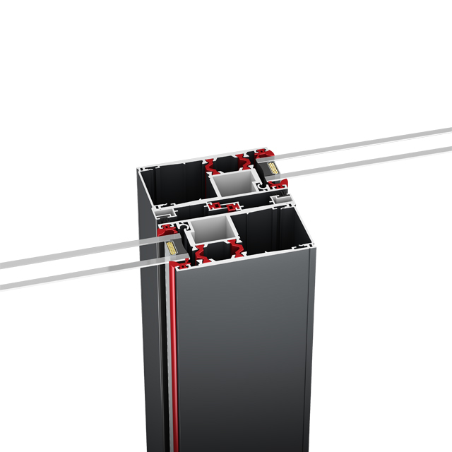 Thermal Break Exteriors Aluminium Sliding Windows 2-3 Tracks With Stainless Steel Screen Mesh