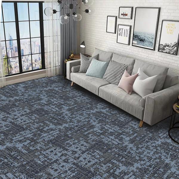 Jacquard Loop Pile Cinema Corridor Carpet with 5.5mm Pile Height and 950g/sqm Pile Weight