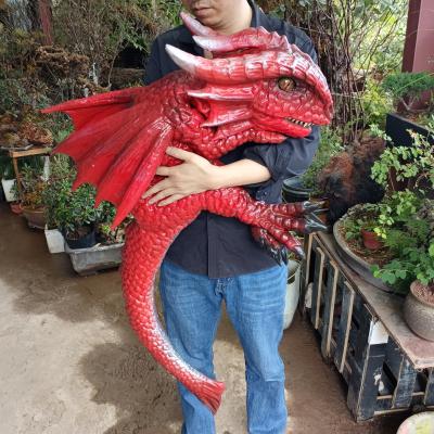 Amusement Park Animatronic Realistic Baby Dragon Puppet