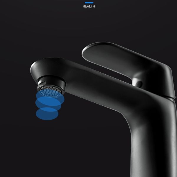 ARROW Contemporary Single Hole Deck Mounted Brass Bathroom Faucet with Ceramic Valve Core and 5 Year Warranty